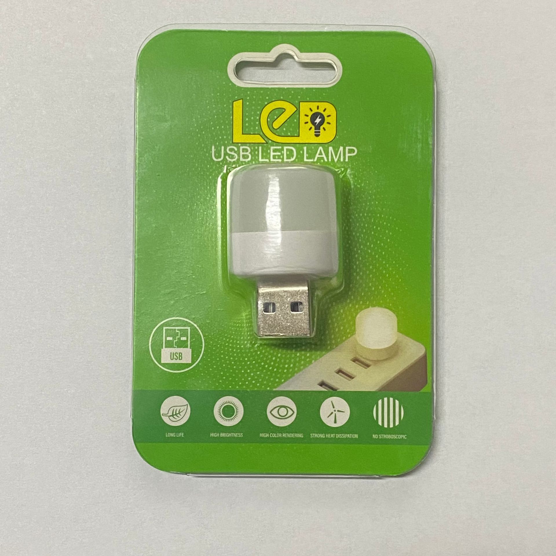 新款創意USB小夜燈便攜迷你臥室護眼LED氛圍燈應急燈移動電