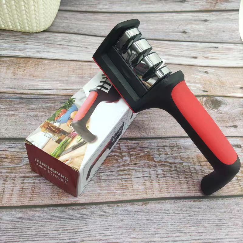 磨刀器厂家现货多功能磨刀石快速陶瓷磨刀工具磨刀神器